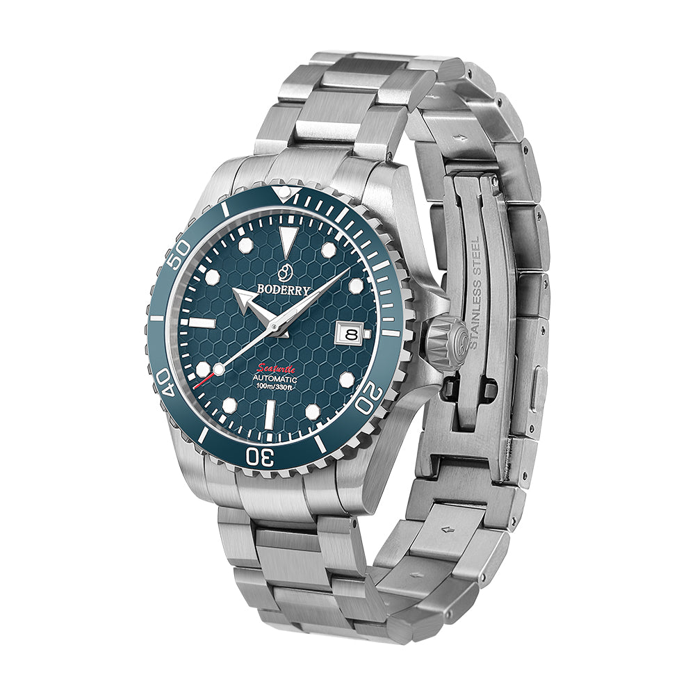 3-link Titanium Bracelet | 20mm lug width - BODERRY