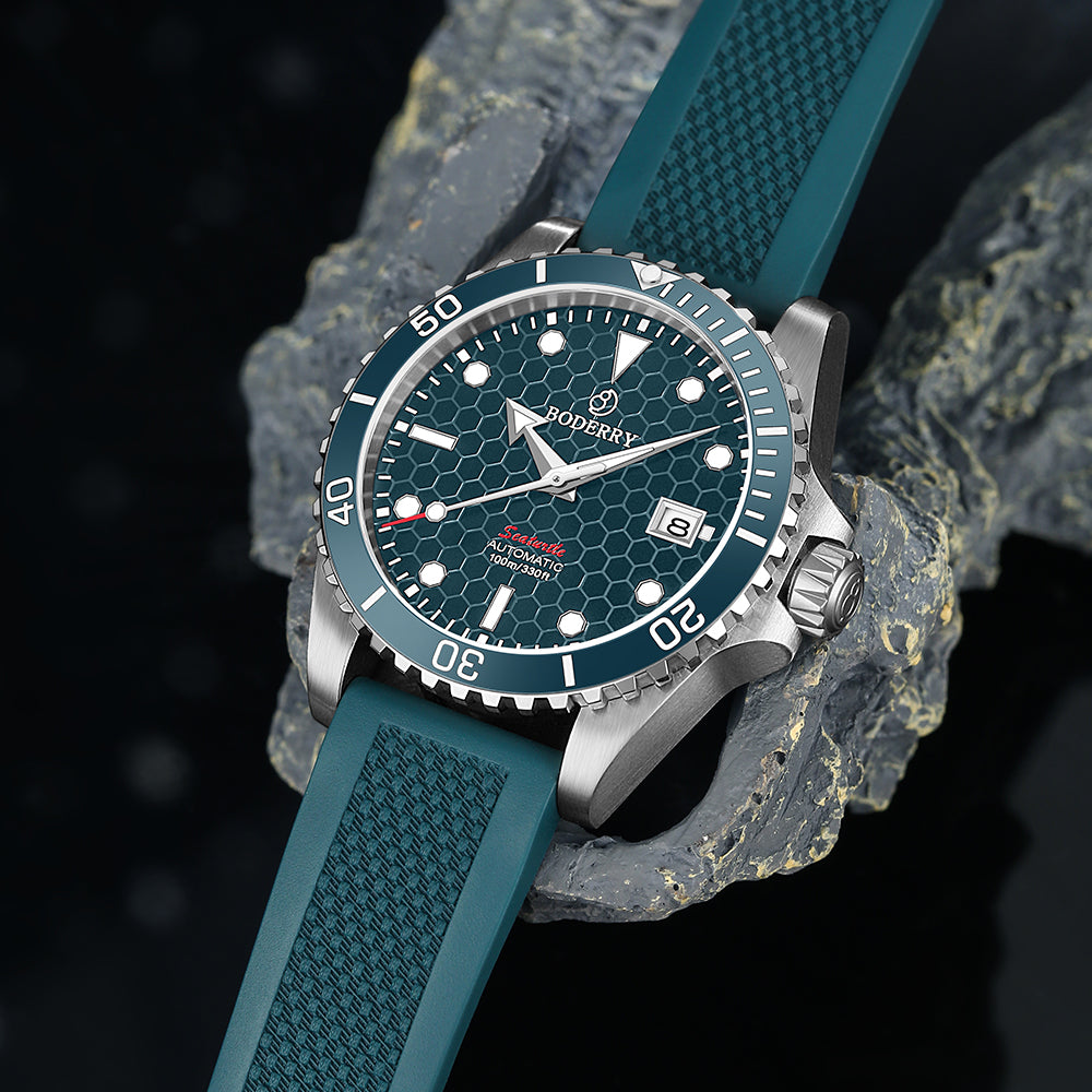BODERRY - SEATURTLE.OCEAN - Automatic Titanium Diver Watch | Sea Bule