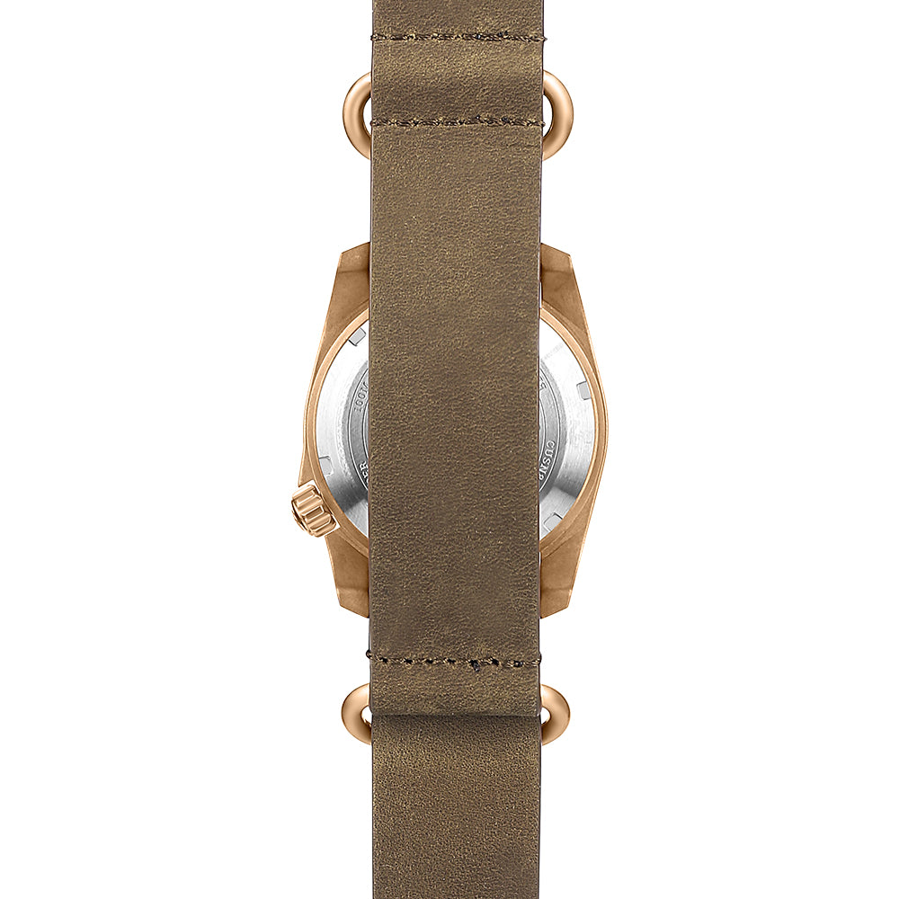 BODERRY - VOYAGER - Bronze Automatic Field Watch | Black