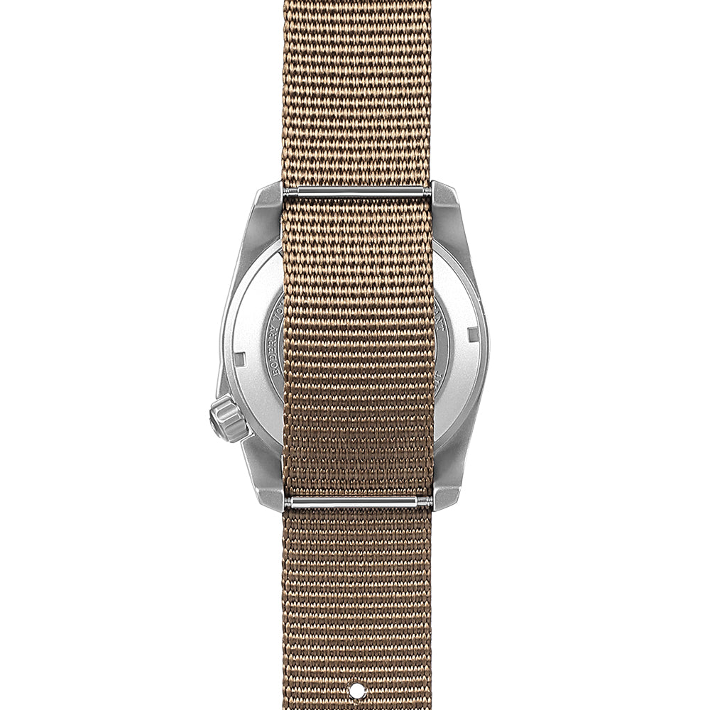 BODERRY - VOYAGER - Titanium Automatic Field Watch | Peacock Green