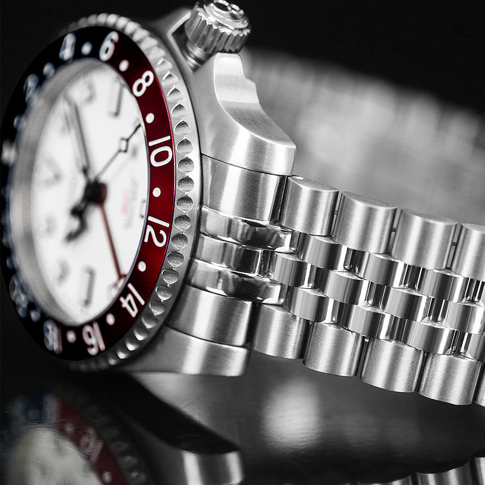 5-link Titanium Bracelet | 20mm lug width - BODERRY