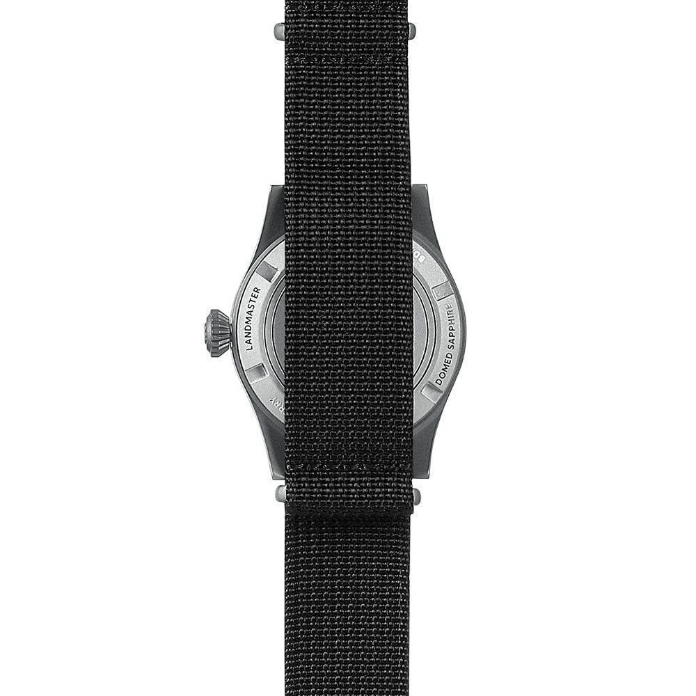 BODERRY - LANDMASTER - Titanium Automatic Field Watch | Black