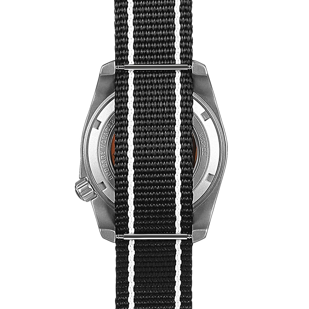 BODERRY - VOYAGER - Titanium Field Watch | Black