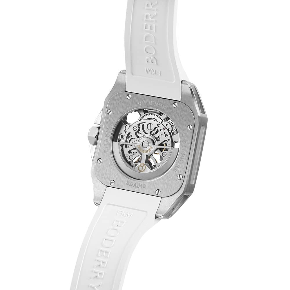BODERRY - STORM - Square Automatic Skeleton Watch | A10T-02
