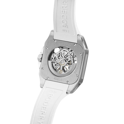 BODERRY - STORM - Square Automatic Skeleton Watch | A10T-02